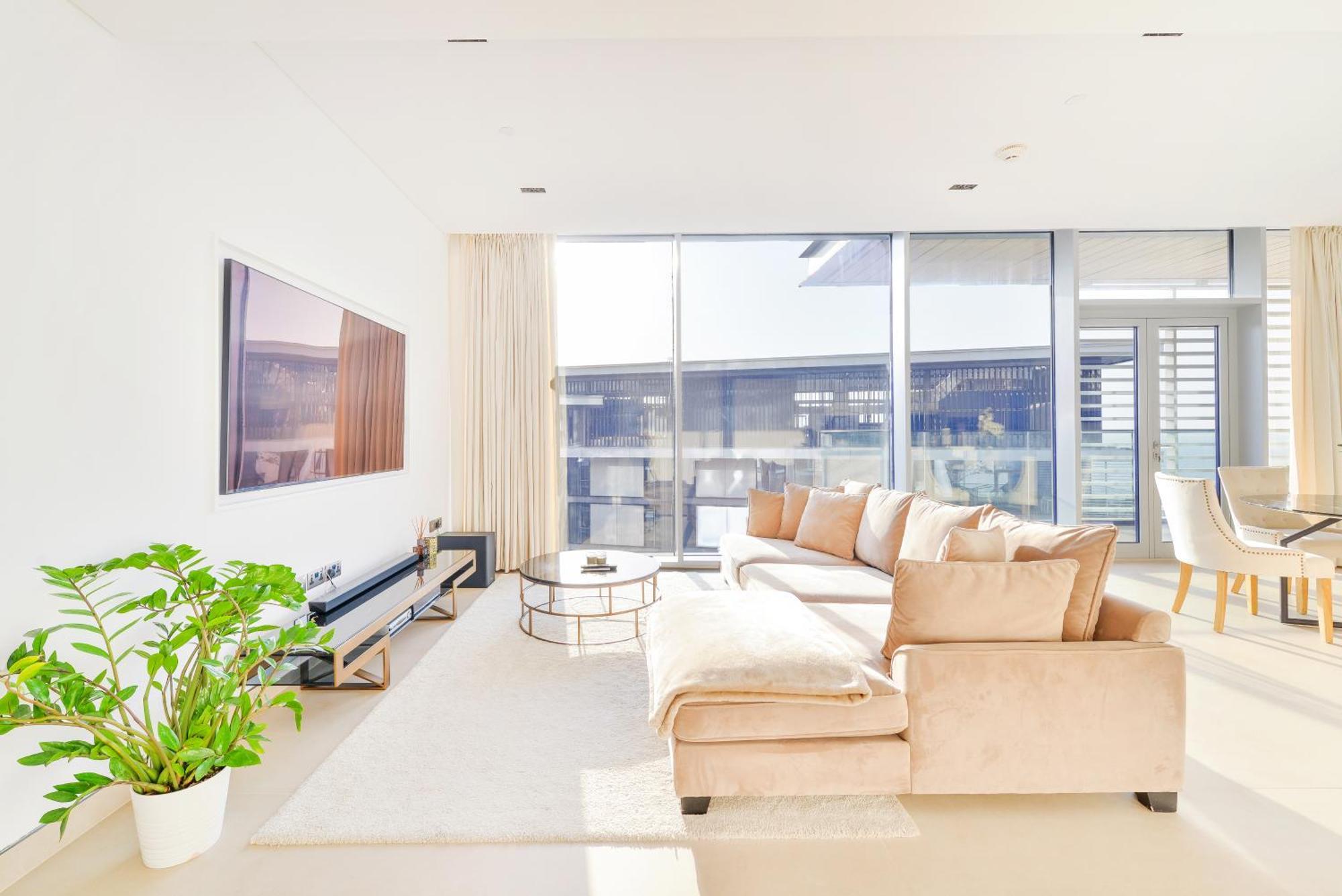 Premium 2+ 1 Bedroom Condo In The Heart Of Bluewaters Island Дубай Экстерьер фото