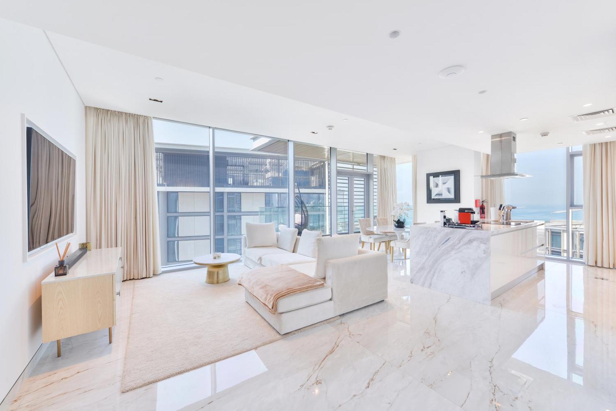 Premium 2+ 1 Bedroom Condo In The Heart Of Bluewaters Island Дубай Экстерьер фото